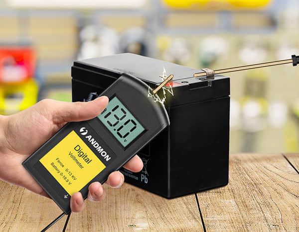 Tester per recinzione elettrica